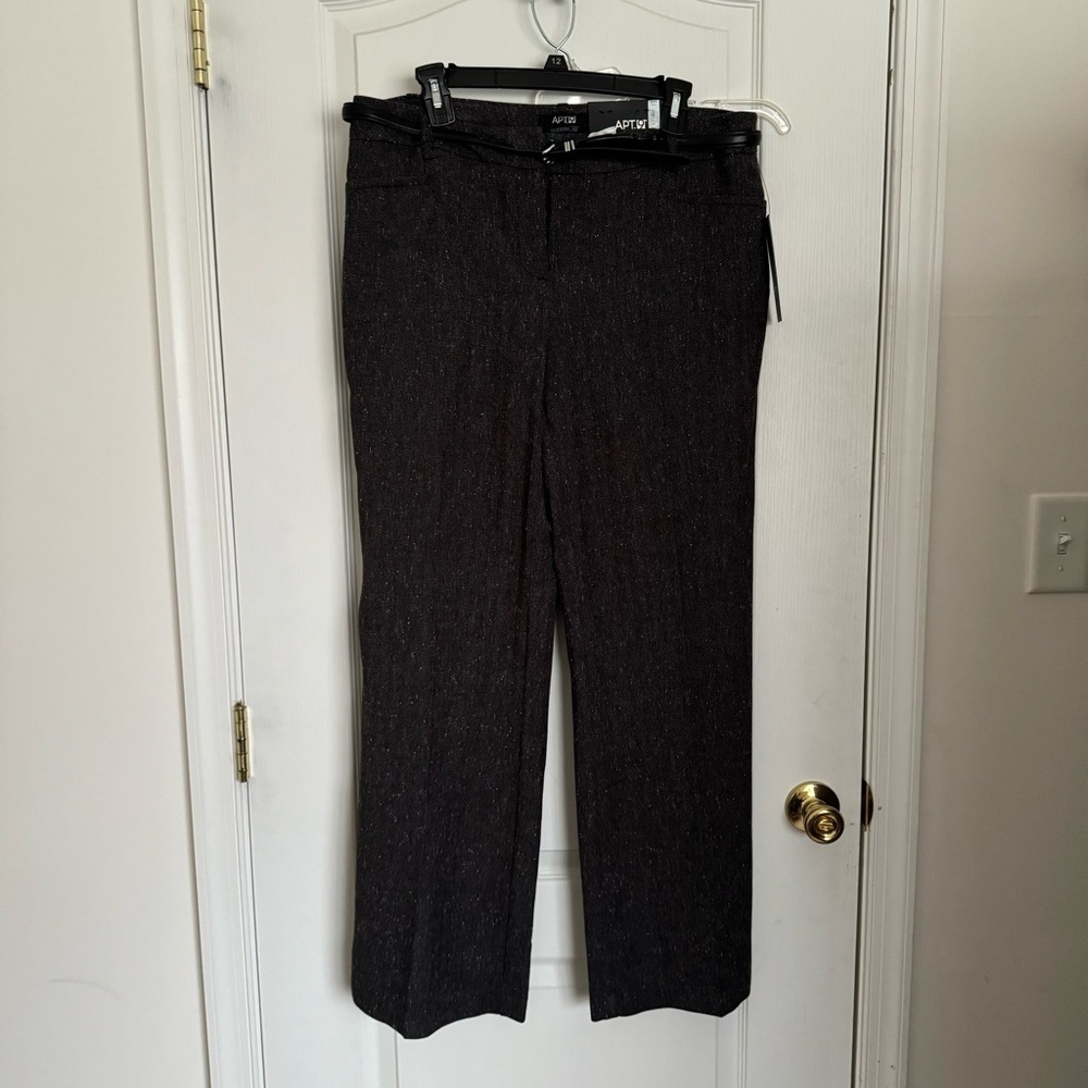 Apt. 9 Mid rise Modern Fit Straight-Leg Dress Pants